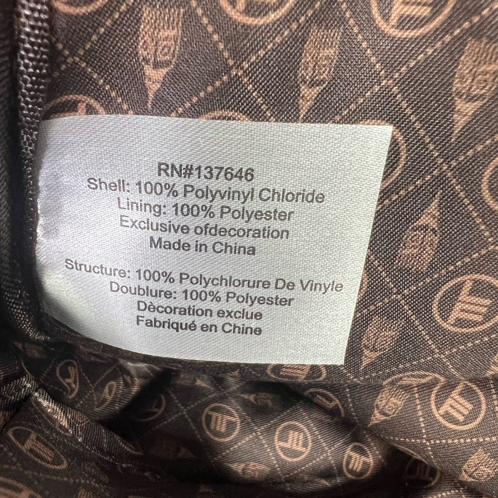 New London Fog Backpack Alice Smooth Silver 100th Anniversary MSRP $88 NWT RARE - Picture 12 of 15
